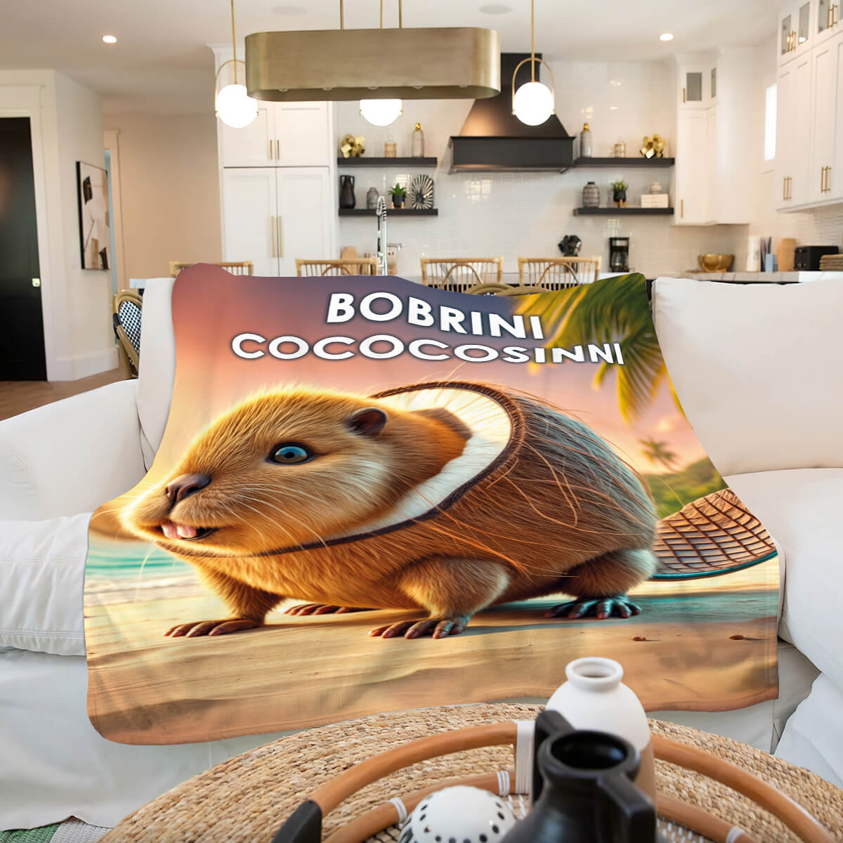 Мем-плед Bobrini Cococosinni, другий ракурс