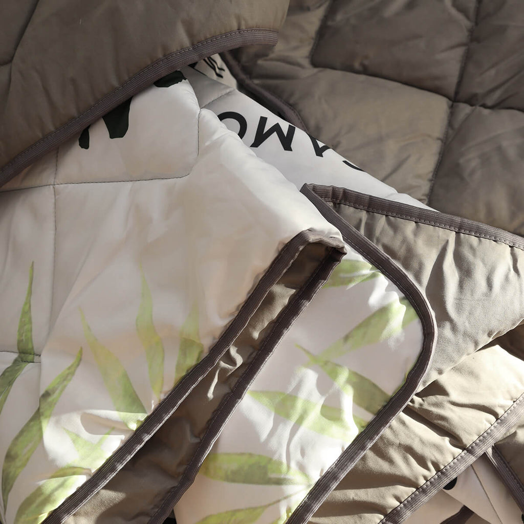 Двоспальний стьобаний плед ковдра для двох з побажаннями, покривало на ліжко [CC435]