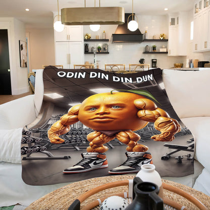 Мем-плед Odin Din Din Dun, другий ракурс