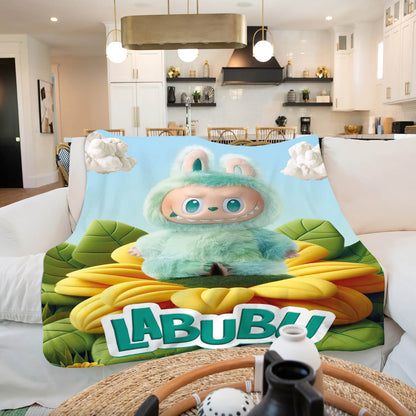 Плед з персонажем Labubu, другий ракурс