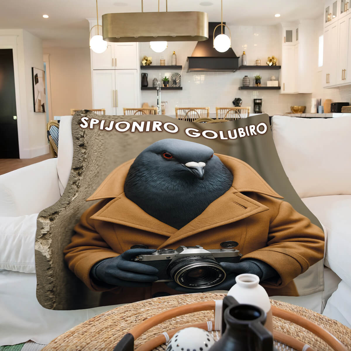 Мем-плед Spijoniro Golubiro, другий ракурс